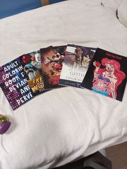 Selling 5 adult coloring books ( New)