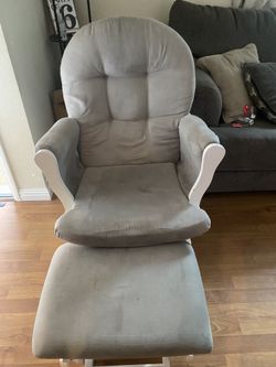 Rocking Chair-Baby/ Nursing Glider And Foot Stool