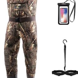 DRYCODE Waders for Men with Boots Waterproof Neoprene Chest Waders 