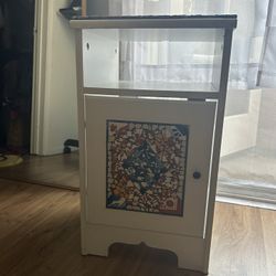Custom Mosaic Side Table/Night Stand