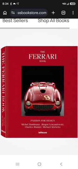 Ferrari Book: Passion For Design $150