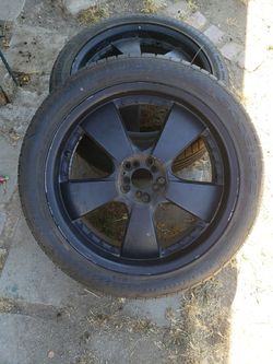 5 Lug Universal 20's Rims And New Tires $350 OBO!