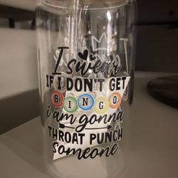Bingo Glass Cups 