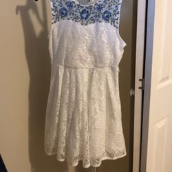 Sz14 White Dress