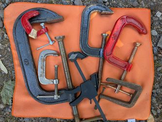 Assorted C-Clamp & Quick-Grip Clamp Lot