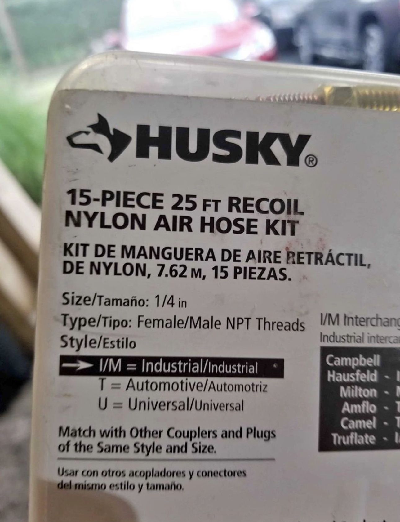 15 Piece Air Hose Kit