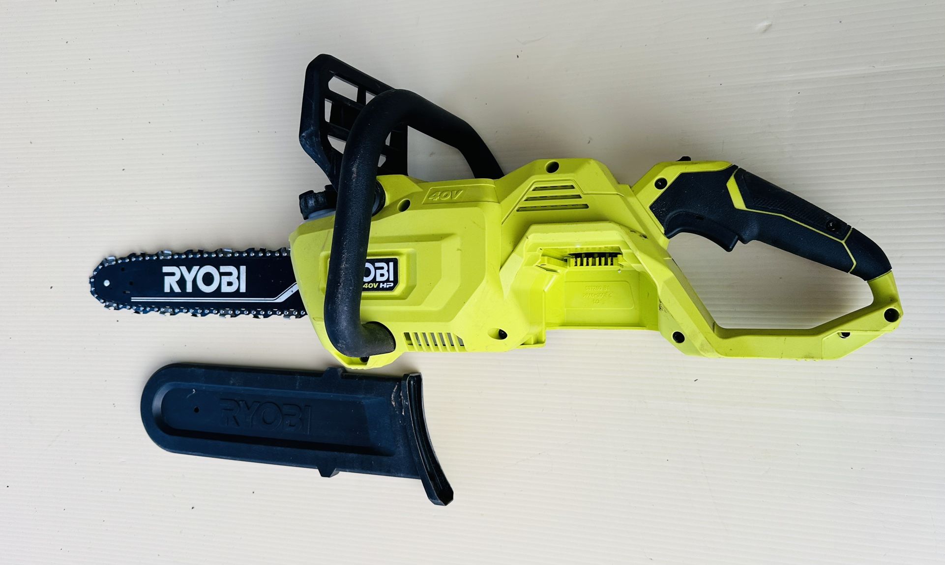 Ryobi RY405010VNM 40V HP Brushless 14" Battery Chainsaw (Tool Only) USED