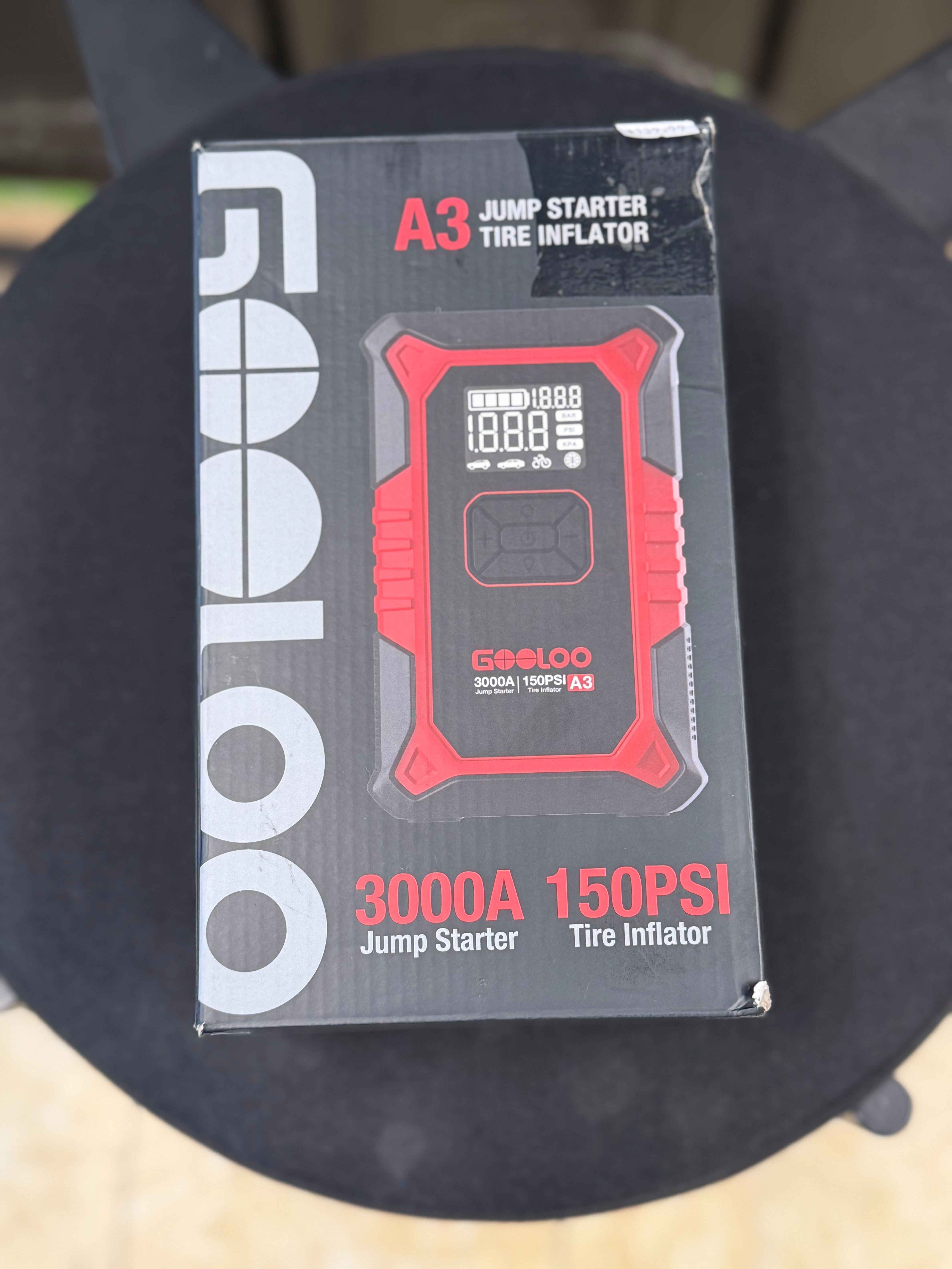 Large Capacity Power Bank with Powerful Air Compressor