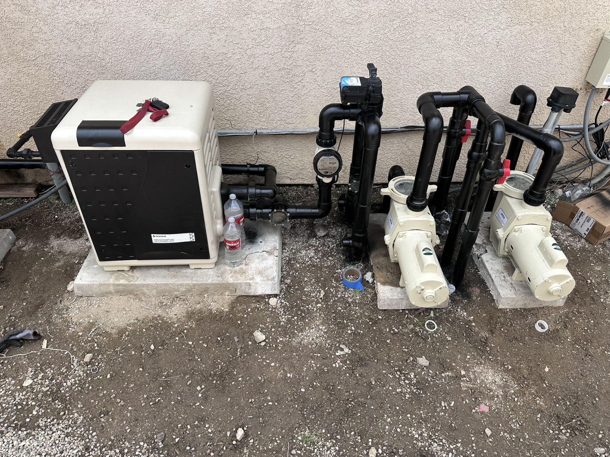Pool Pump, Heaters And Filter