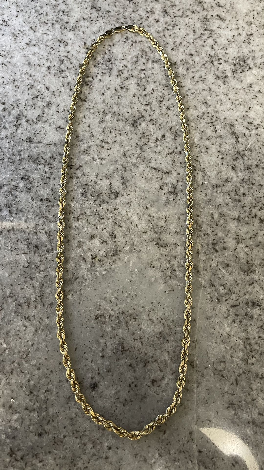 26” 14kt Rope Chain