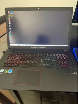 Asus rog strix gaming laptop gl753ve