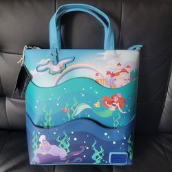 Loungefly Disney The Little Mermaid Exclusive Tote Bag