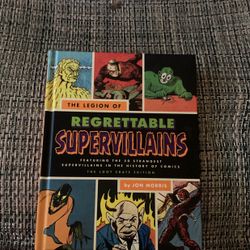 The Legion of Regrettable Supervillains Jon Morris Hardcover Comic Book