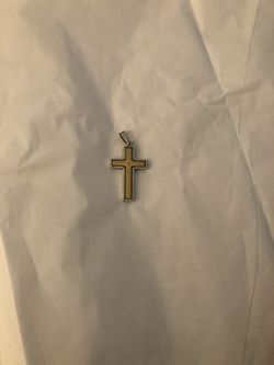 Stainless steel men’s cross