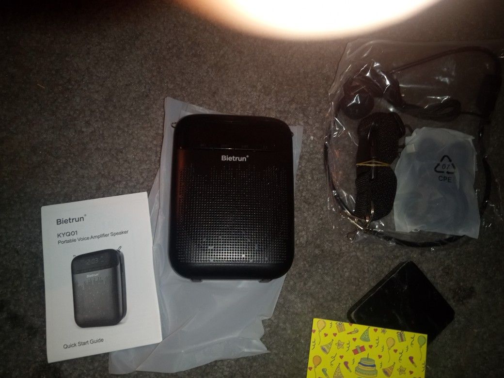 Bietrum Portable Voice Amplifier Speaker