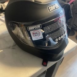 Simpson Bandit Motorcycle Helmet 