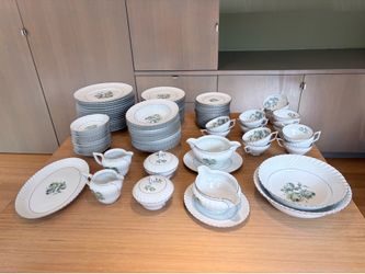 Large Set of Royal Tettau Porcelain