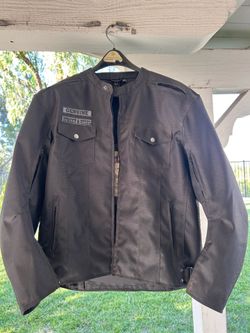 Street & Steel Armored Biker Jacket + Helmet
