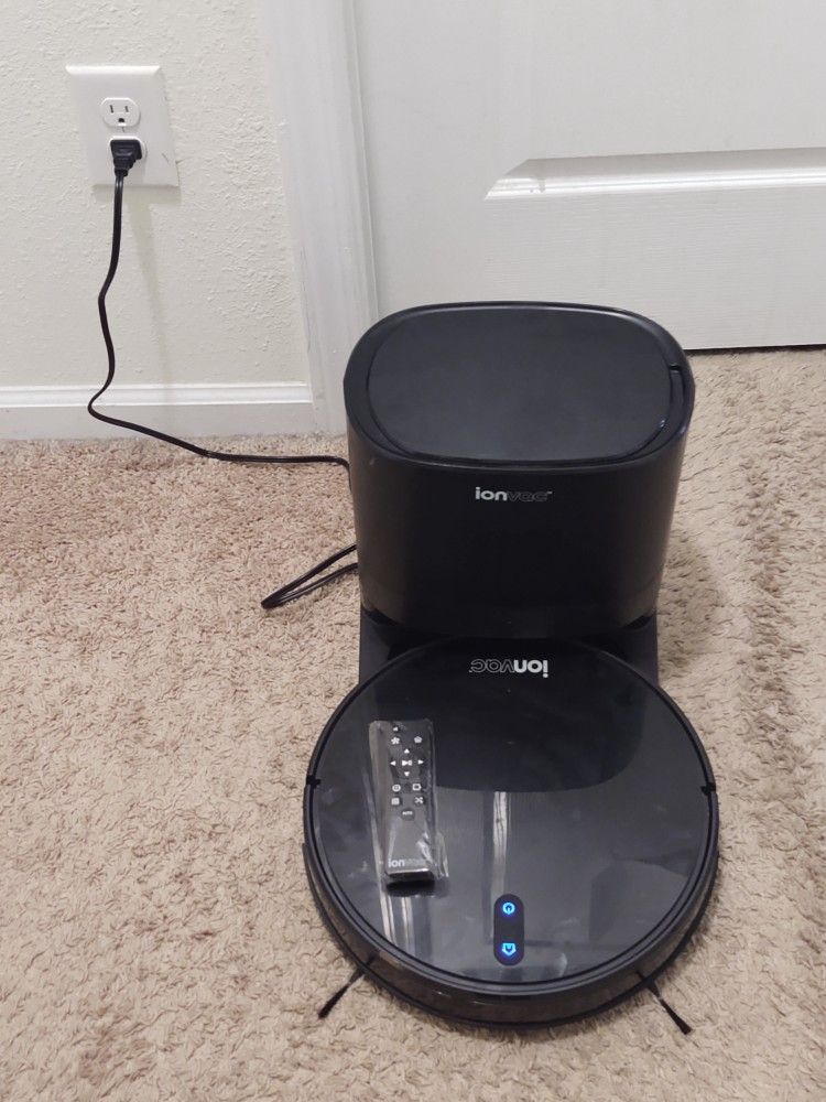 Ionvac SmartClean V4-Self-Emptying Robot Vacuum Smart Path with Remote