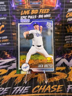 2026 Topps Jack Dreyer #390 Black All-Star Game /10 01/10 FIRST PRINT Dodgers