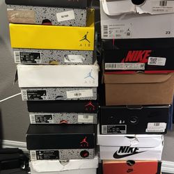 Nike & Jordan Sneaker Collection – Multiple Pairs Available