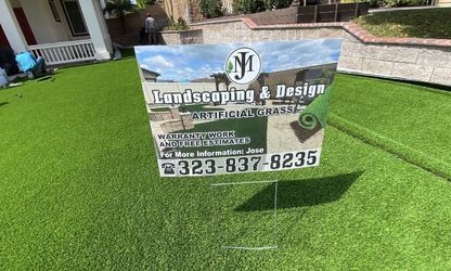 Artificial green grass, Turf