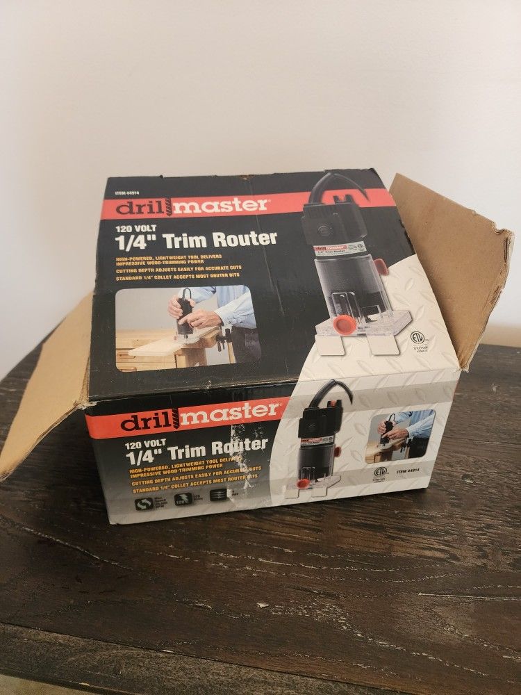 Drill Master  120 Volt 1/4" Trim Router