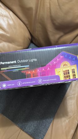 Permanent Outdoor Lights, 100FT with 50 Dual-LED, Cuttable & Extendable, Remote & App Control RGB Eave Light, IP67 Waterproof Outdoor Lighting for Hou