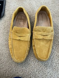 Nordstrom yellow men’s shoes 10