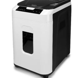 Commercial Grade 200-Sheet Auto Feed High Security Micro-Cut Paper Shredder/ 60 Minutes/Security Level P-5, New In Box