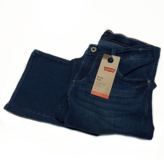 Levi's Boot Cut Blue Jeans- Size 14 Reg