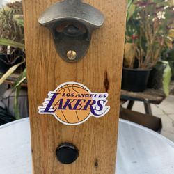 Wooden Magnetic Bottle Opener