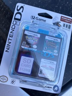 Nintendo DS - 12 Game Clear Case