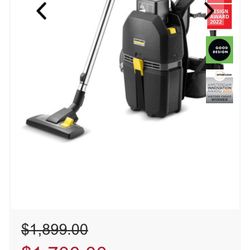 Professional vacuum cleaner