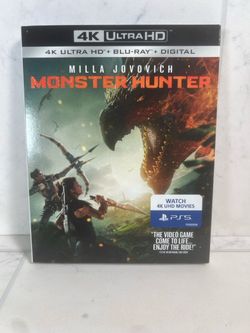 Monster Hunter 4K Ultra HD + Blu-ray Milla Jovovich (A1G009047)