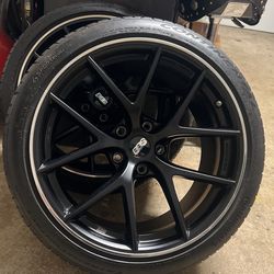 Real BBS Rims And Tires BMW