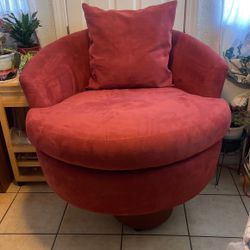 260* Degrees Swivel Barrel Chair 