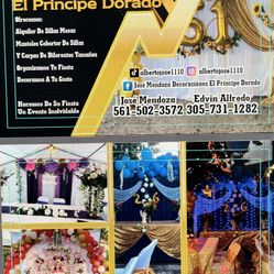Decoración El Príncipe Dorado 