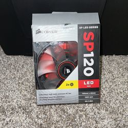120 mm Red LED Fans