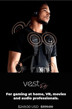 Woofer Edge Audio Vest
