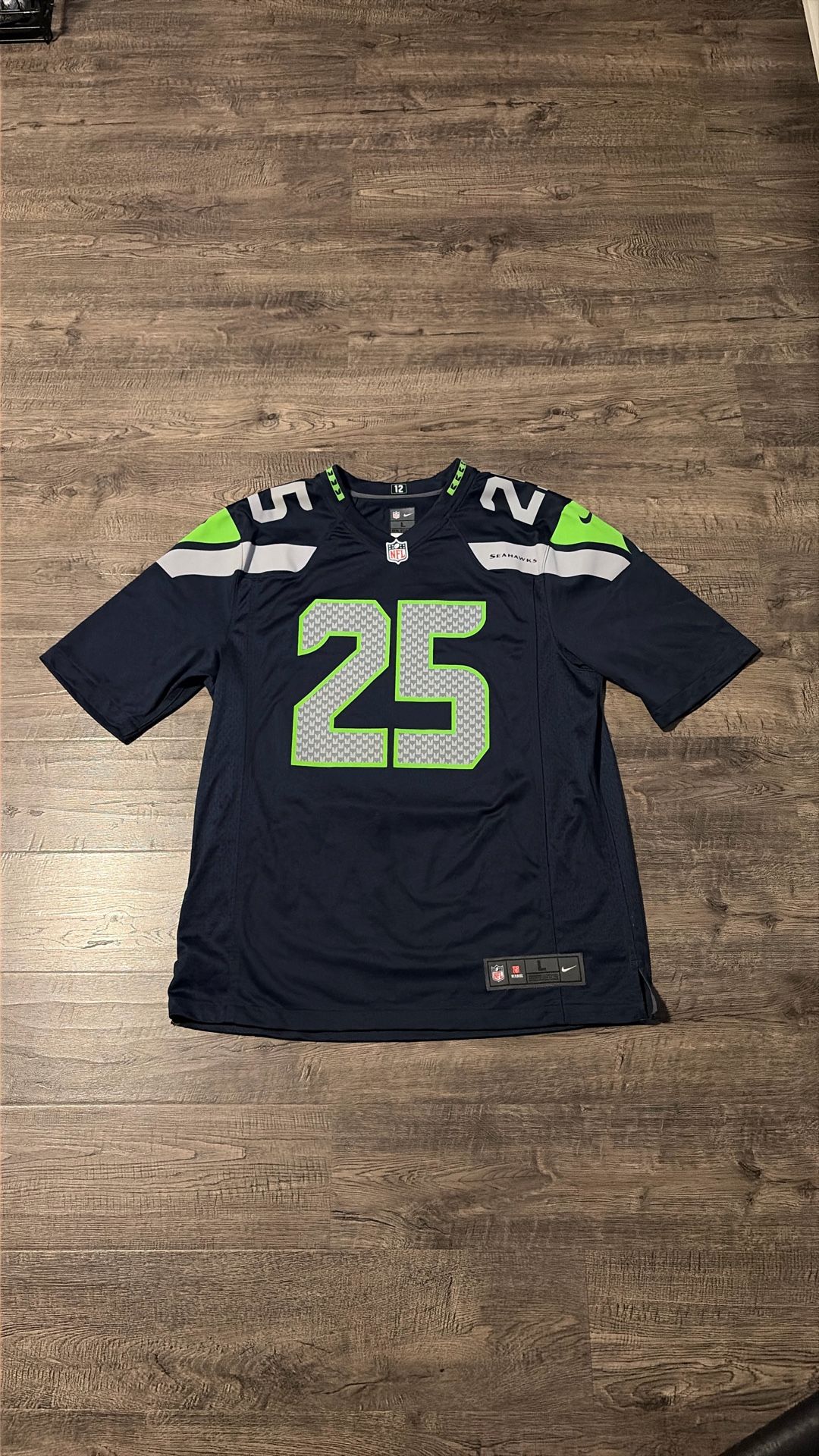 Seattle Seahawks Mens Football Jersey 