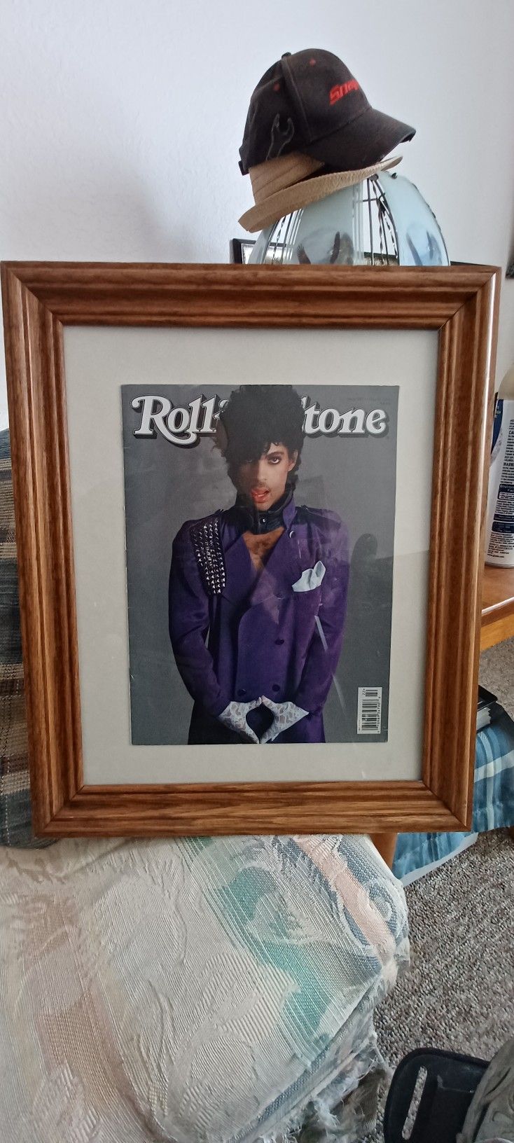 Rolling Stone Magazine With Prince