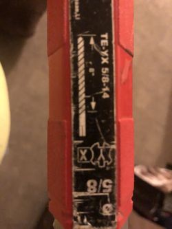 Hilti Drill Bits For Heavy Duty Drill SDS Plus All Different Sizes