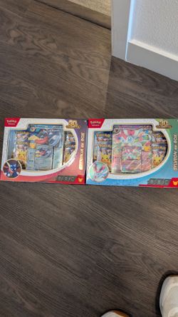Pokémon TCG 30th Celebration Greninja ex & Sylveon ex Box Set