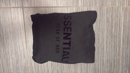 Essential hoodies large (with tags) Jet black Amazing Quality
