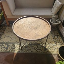 Mid Century Round Coffee Table