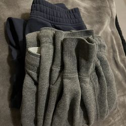 2 Pairs Of Boys Sweat Pants Size 14 - 16 Nike And ASICS 