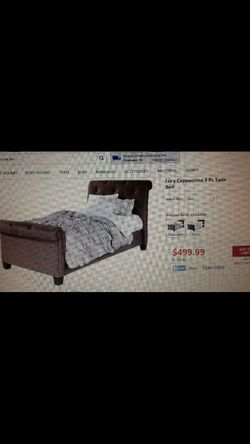 Twin bed from rtg