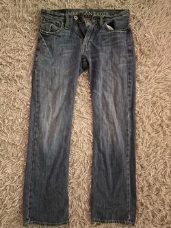 american eagle original straight jeans