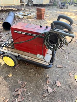 Snap on mig welder with cart